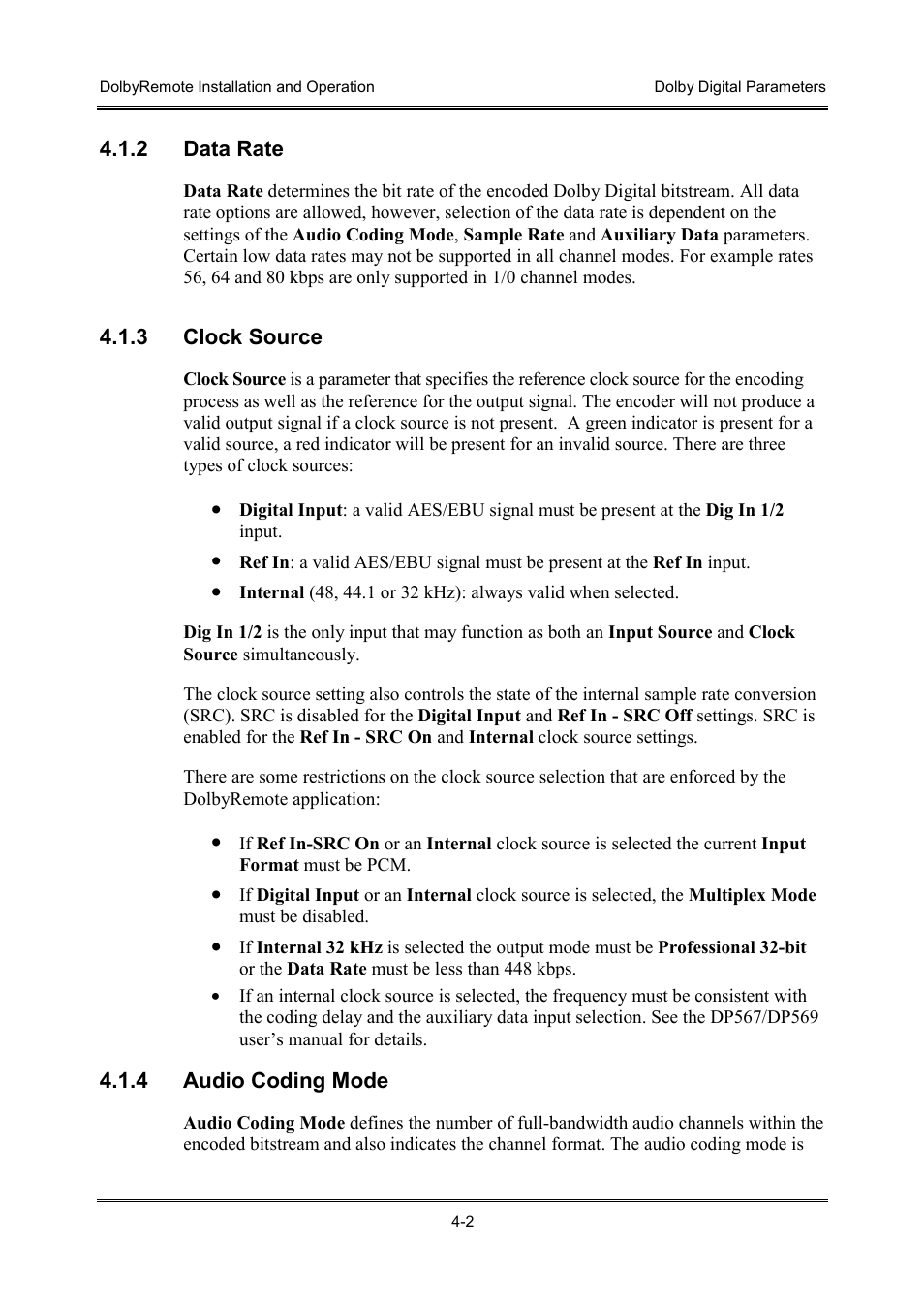 Dolby Laboratories P/N 91659 User Manual | Page 18 / 36