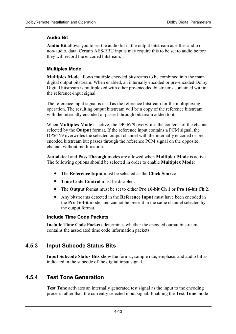 Dolby Laboratories P/N 91659 User Manual | Page 29 / 36