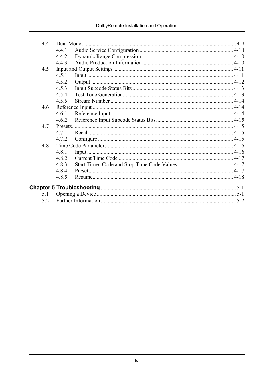 Dolby Laboratories P/N 91659 User Manual | Page 4 / 36