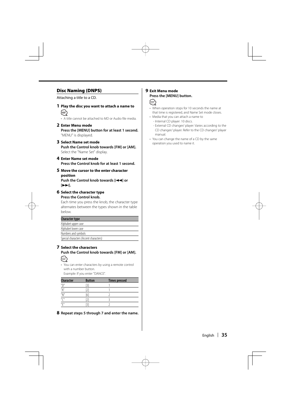 Dolby Laboratories KDC-W8534 User Manual | Page 35 / 60