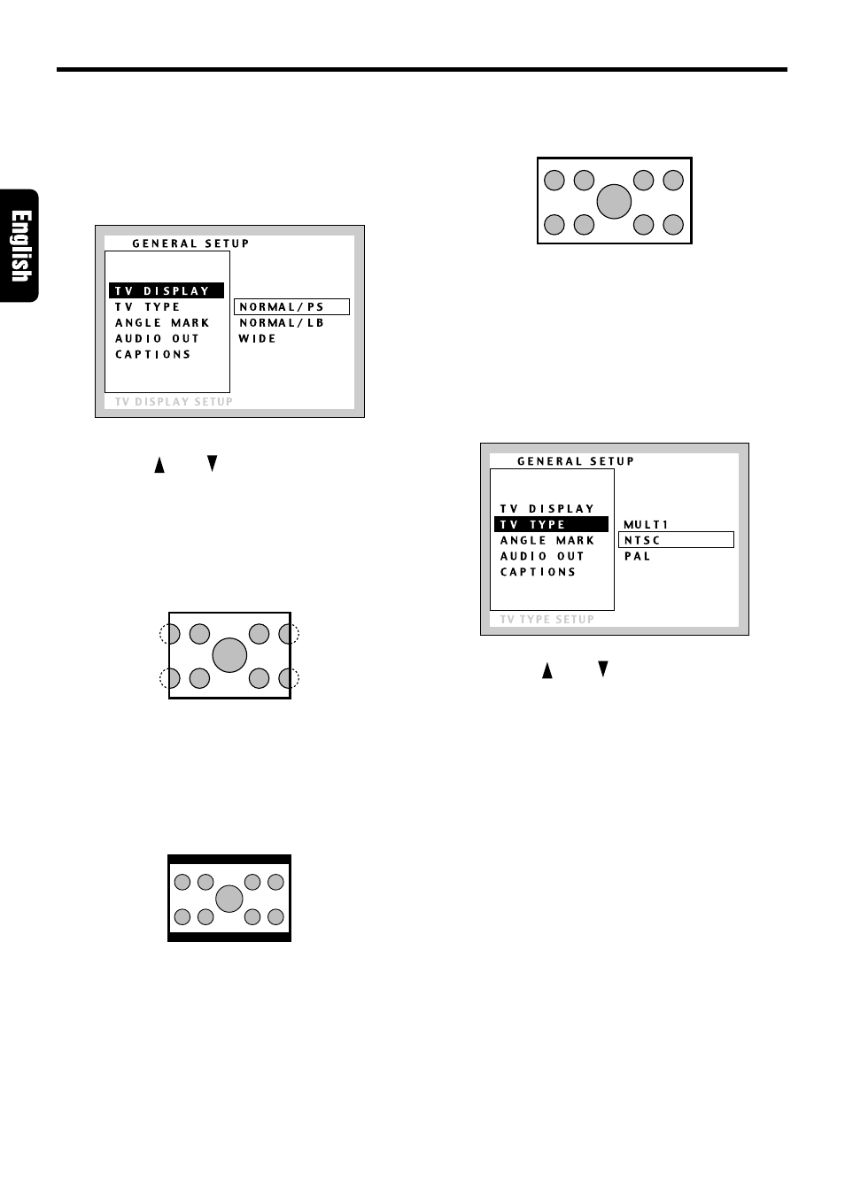 Setting up the tv type | Dolby Laboratories VCZ625 User Manual | Page 22 / 30