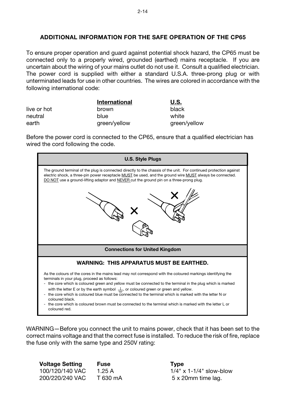 Dolby Laboratories CP65 User Manual | Page 20 / 82