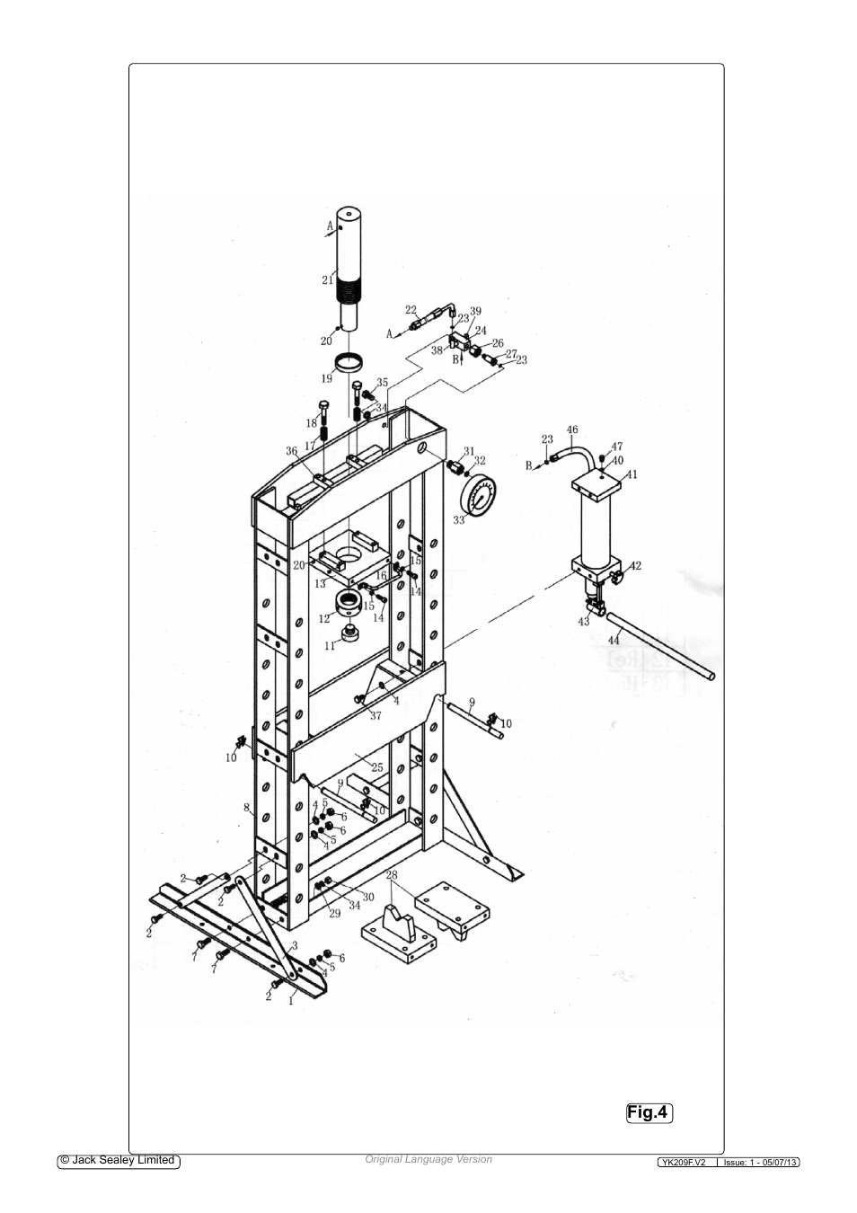 Fig.4 | Sealey YK209F User Manual | Page 3 / 4