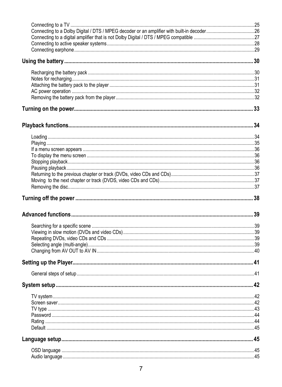 Dolby Laboratories SDV-27 User Manual | Page 7 / 53