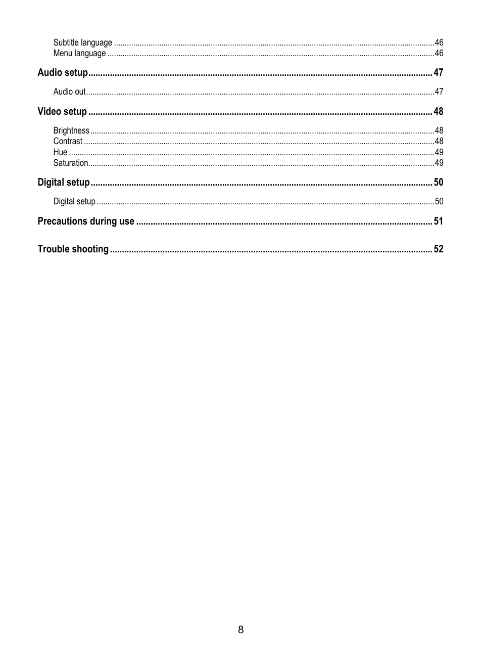 Dolby Laboratories SDV-27 User Manual | Page 8 / 53