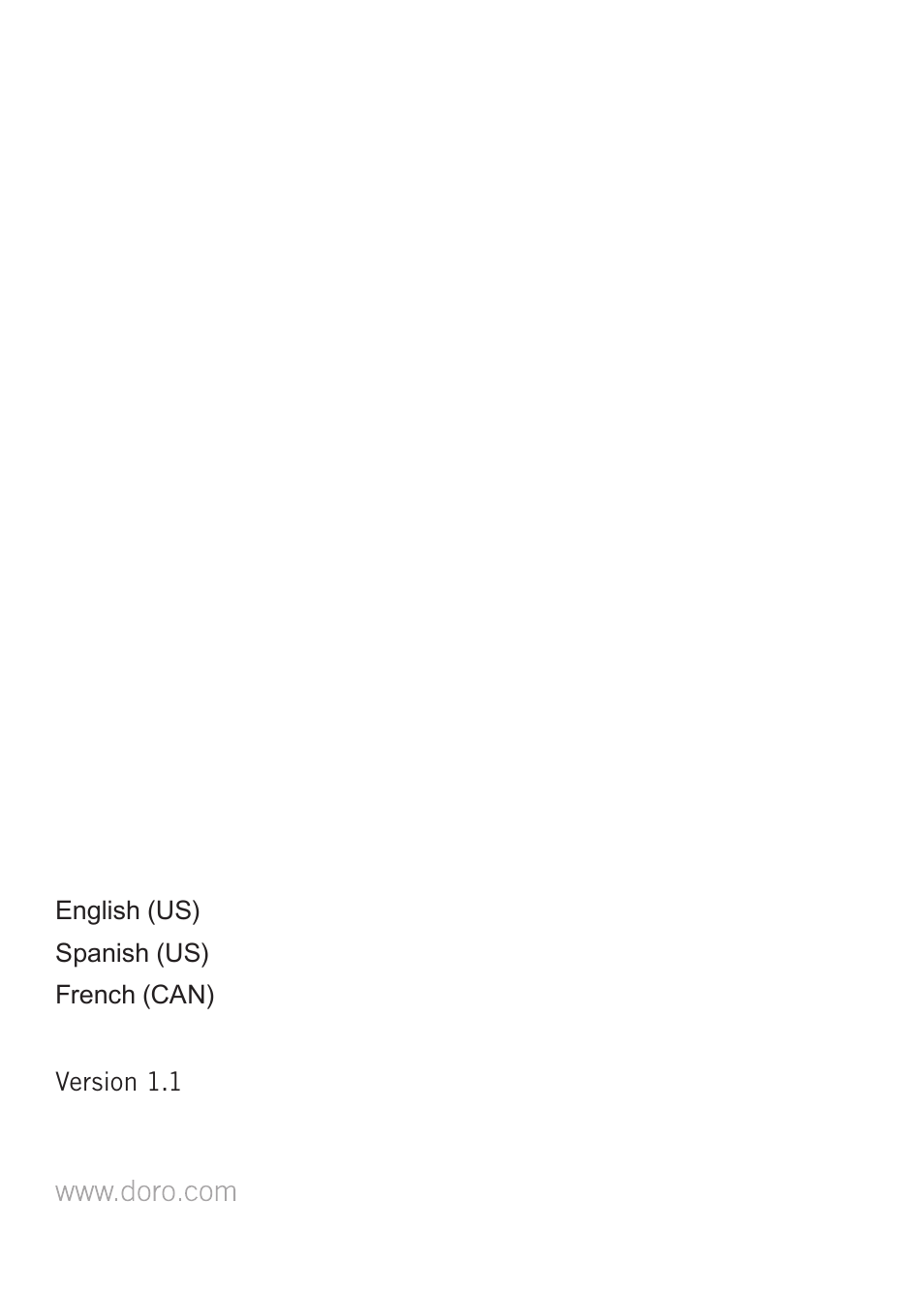 Doro HANDLEPLUS 326I GSM User Manual | Page 92 / 92