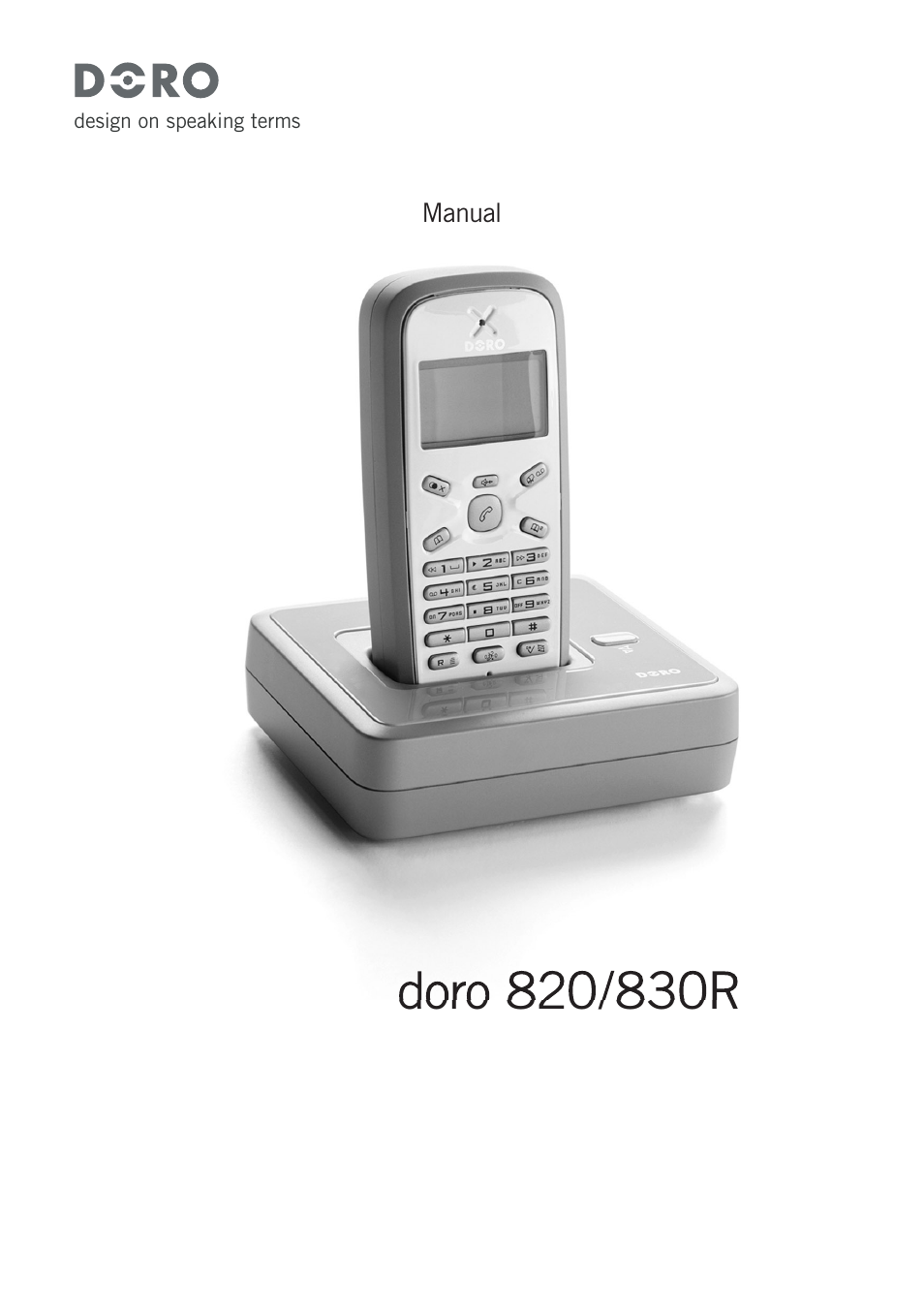 Doro 820 User Manual | 32 pages