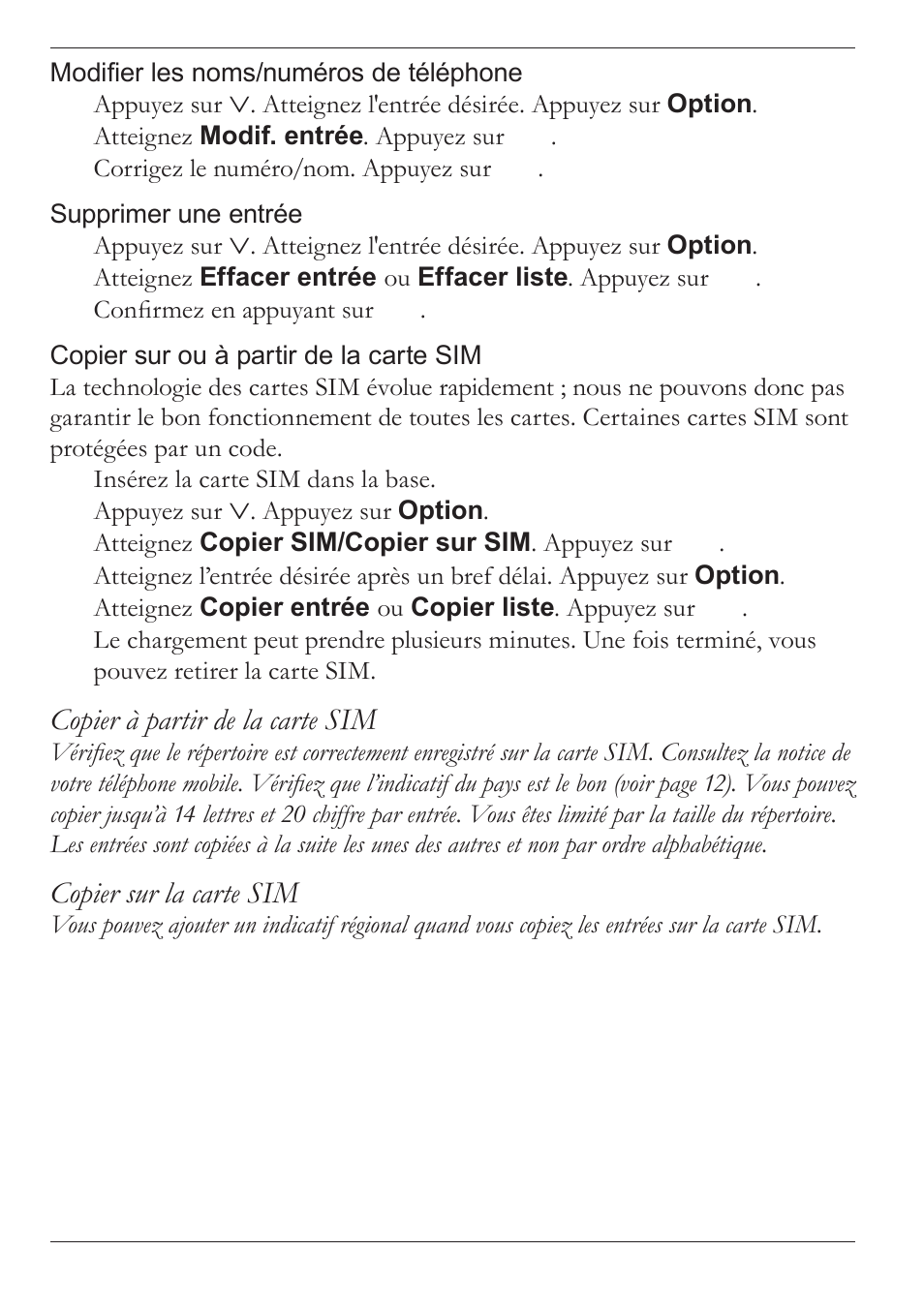 Doro MOVEEASY 316 User Manual | Page 11 / 88