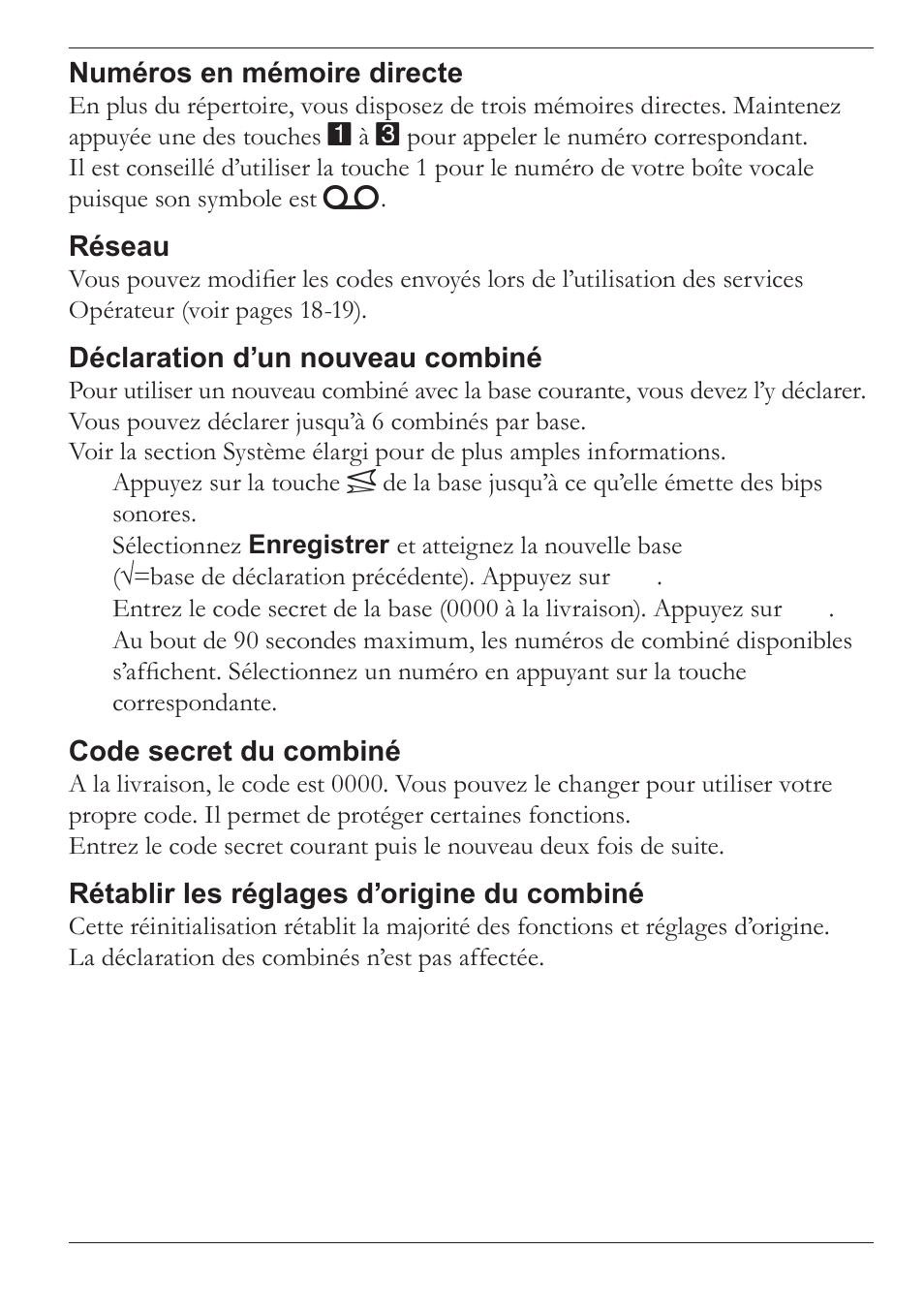 Doro MOVEEASY 316 User Manual | Page 18 / 88