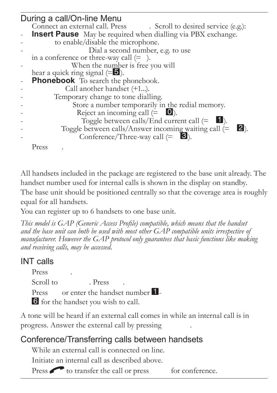 Doro MOVEEASY 316 User Manual | Page 42 / 88
