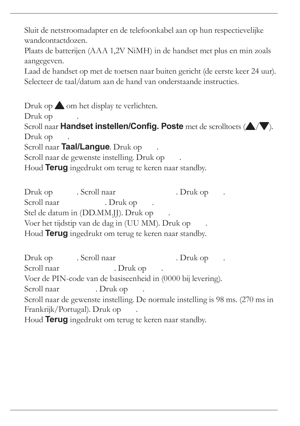 Doro MOVEEASY 316 User Manual | Page 48 / 88