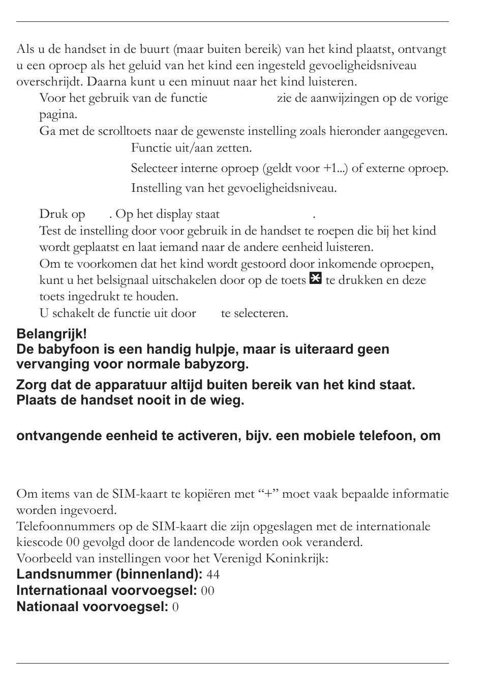 Doro MOVEEASY 316 User Manual | Page 58 / 88