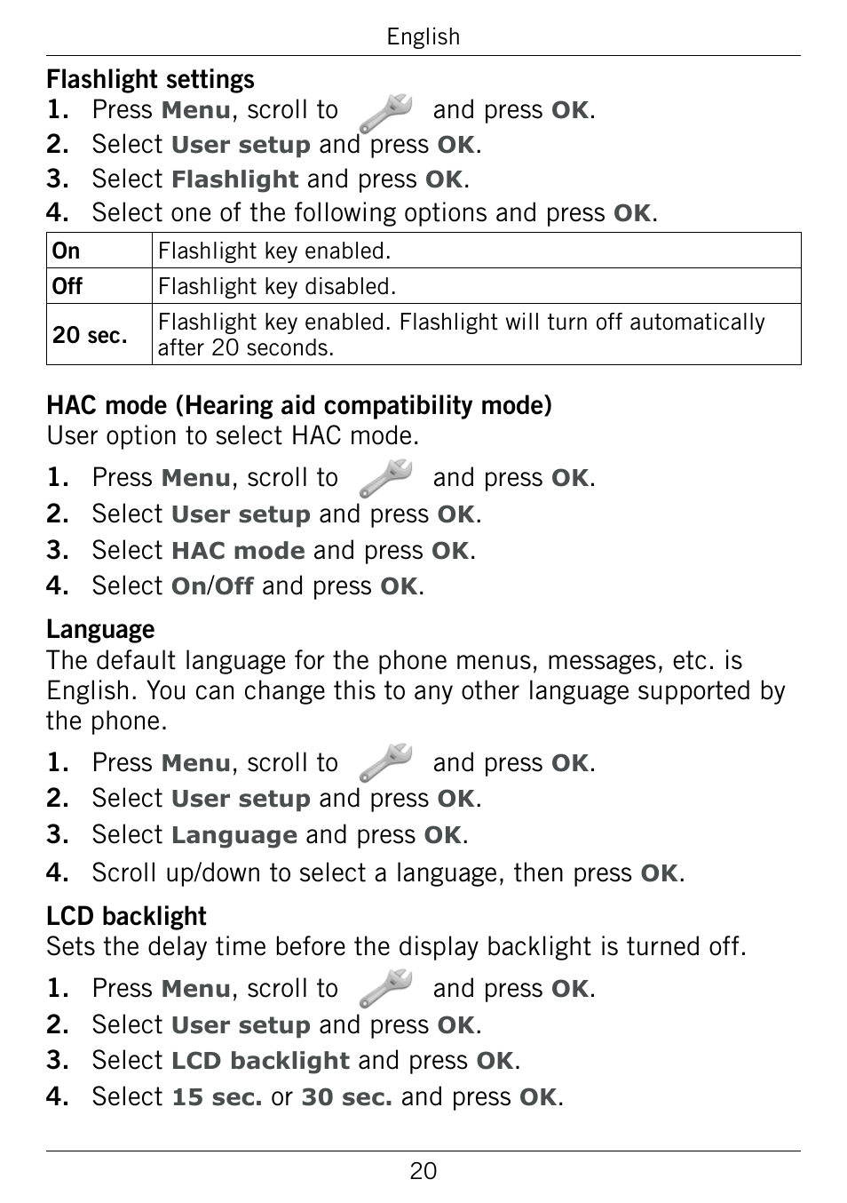 Doro 345GSM User Manual | Page 23 / 100