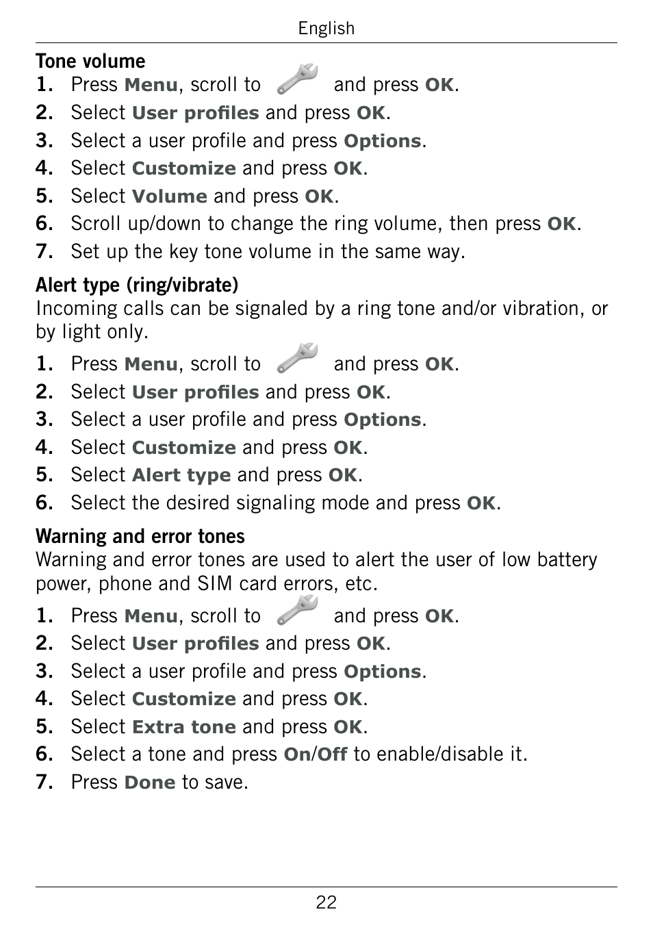 Doro 345GSM User Manual | Page 25 / 100