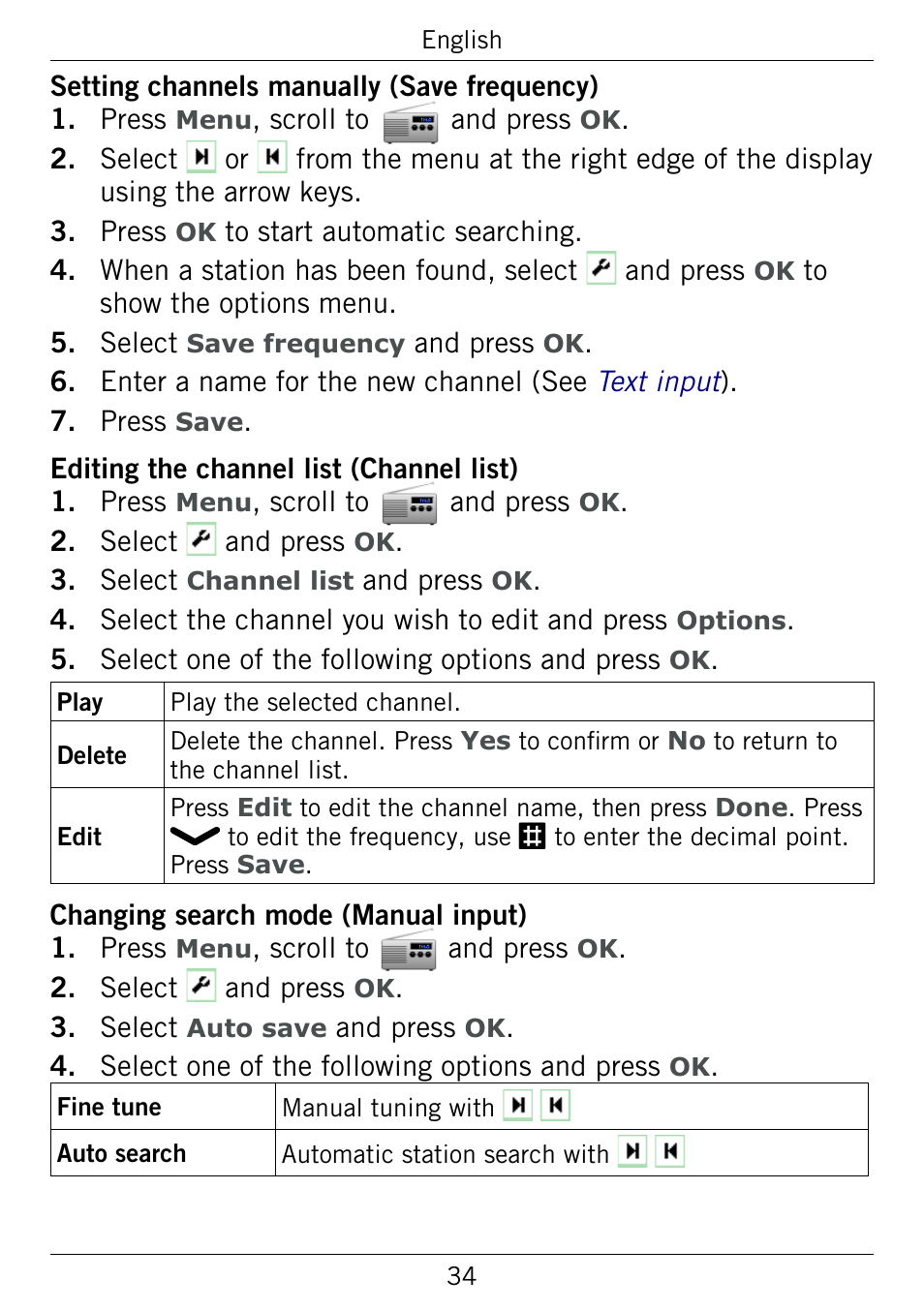 Doro 345GSM User Manual | Page 37 / 100