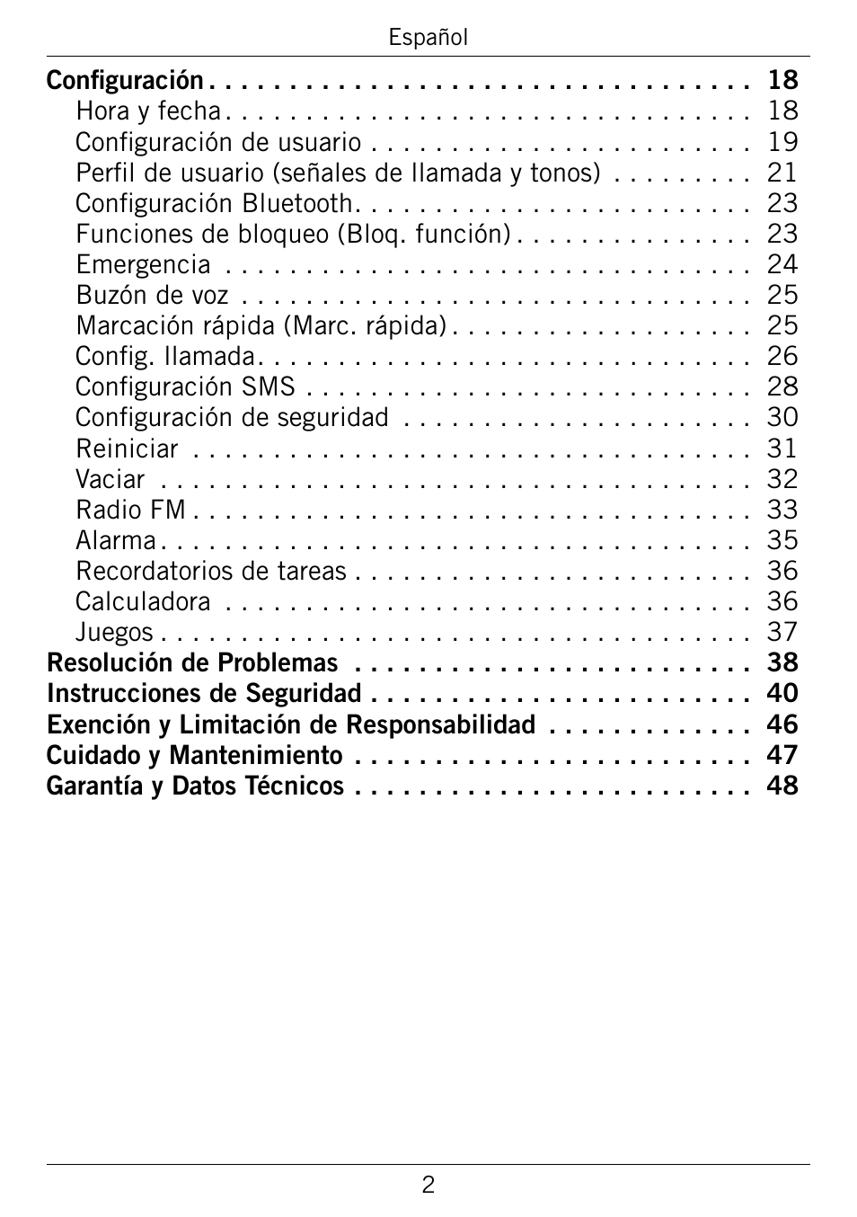 Doro 345GSM User Manual | Page 52 / 100