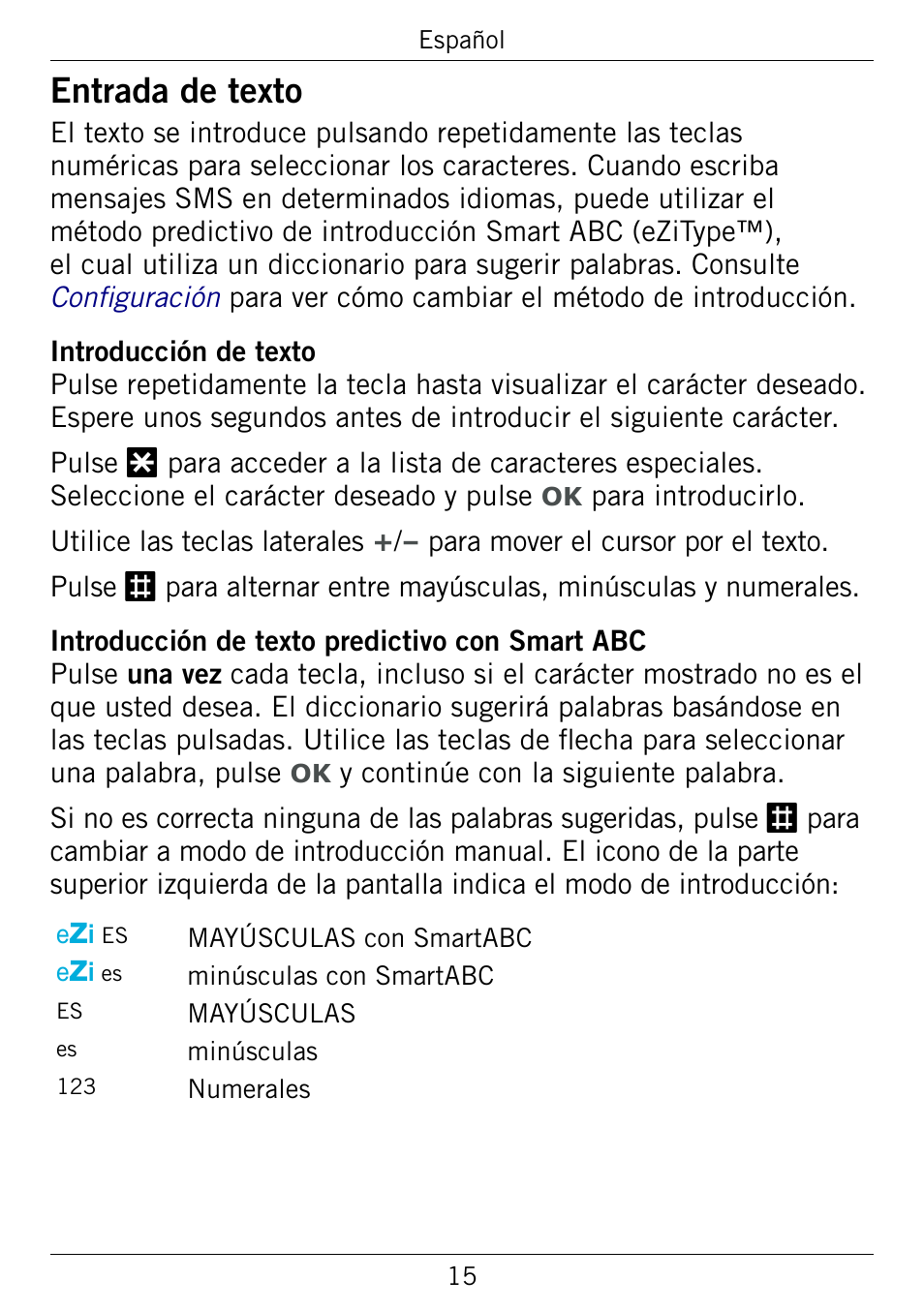 Entrada.de.texto | Doro 345GSM User Manual | Page 65 / 100