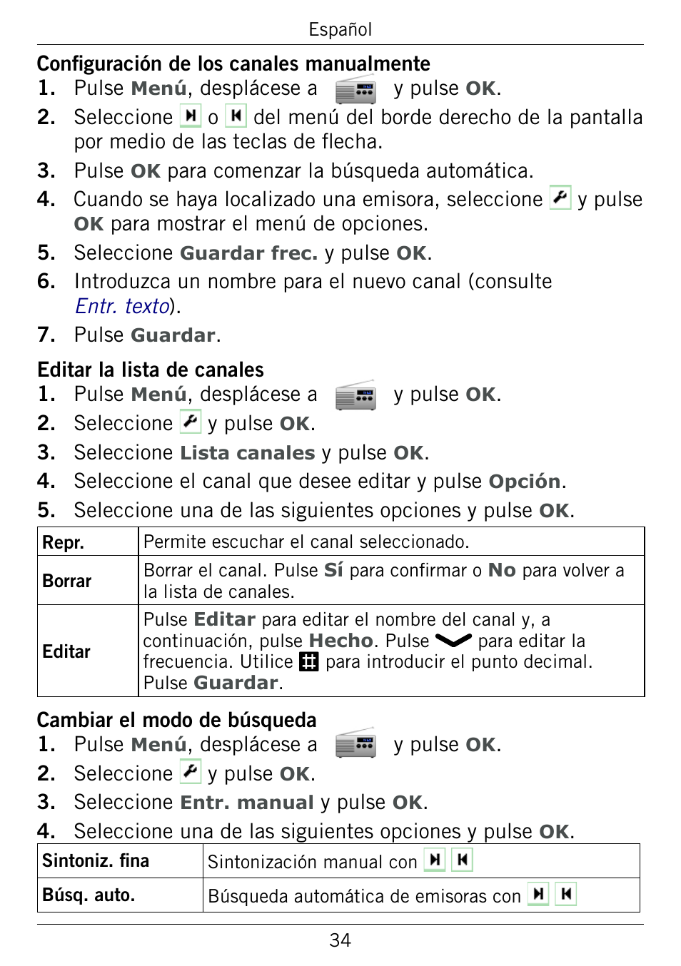 Doro 345GSM User Manual | Page 84 / 100