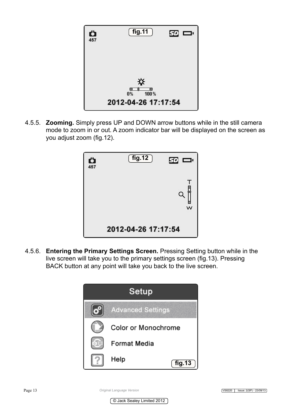 Sealey VS8220 User Manual | Page 13 / 21
