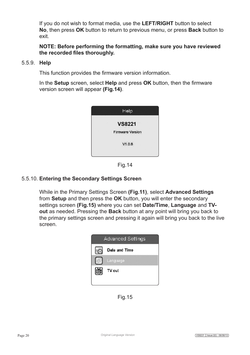 Sealey VS8221 User Manual | Page 20 / 29