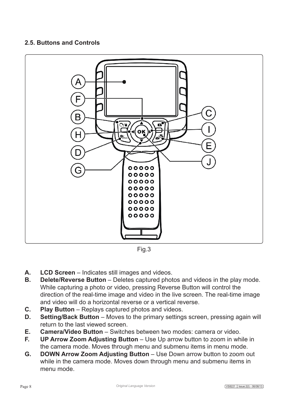 Sealey VS8221 User Manual | Page 8 / 29