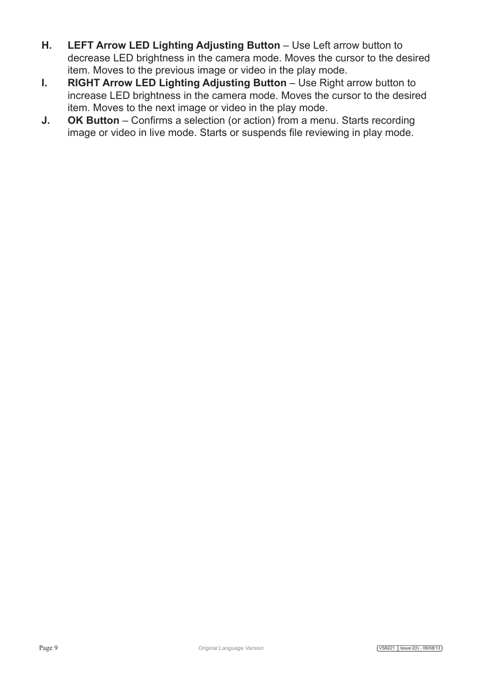 Sealey VS8221 User Manual | Page 9 / 29