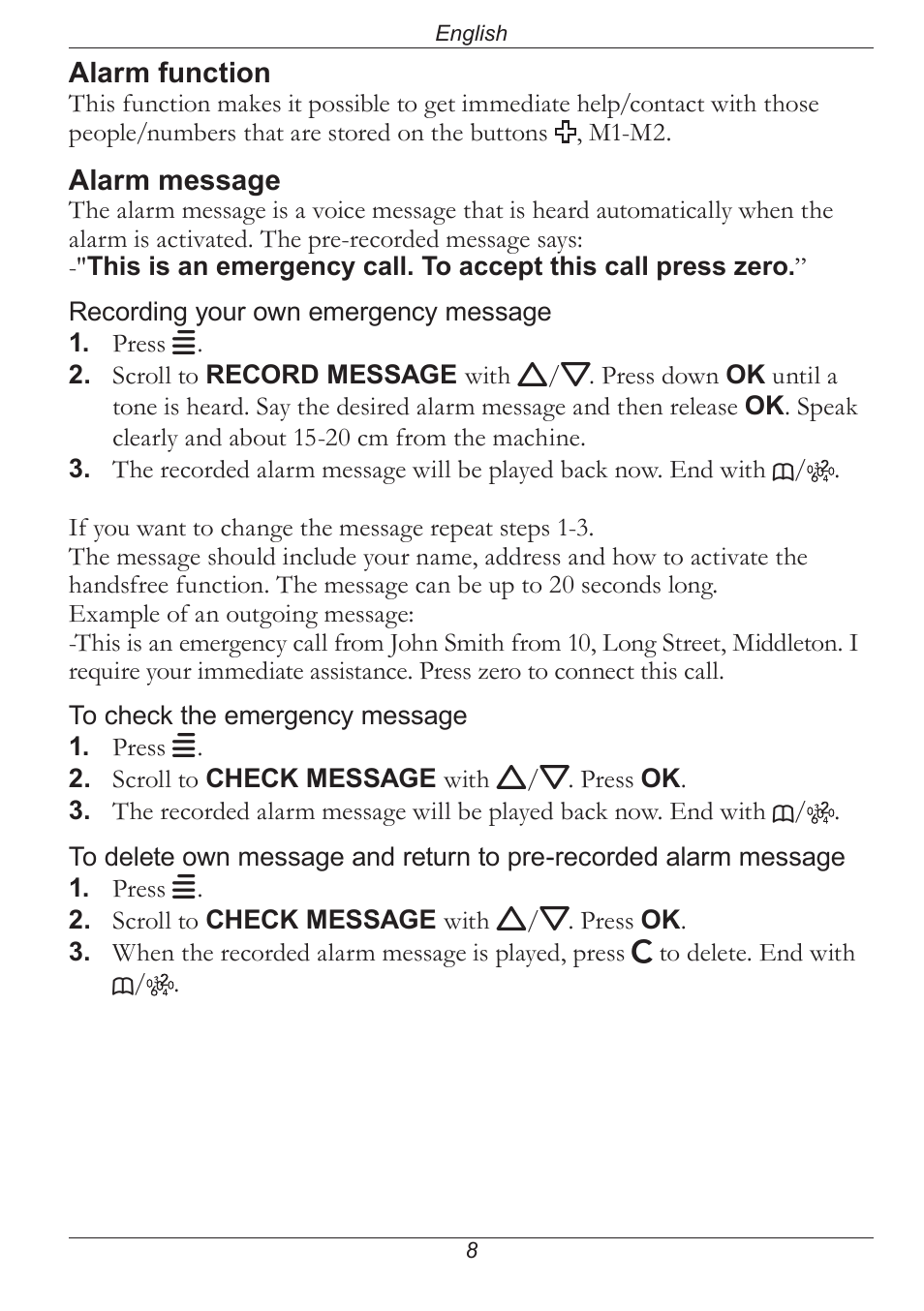 Doro PHONE 314C User Manual | Page 13 / 96