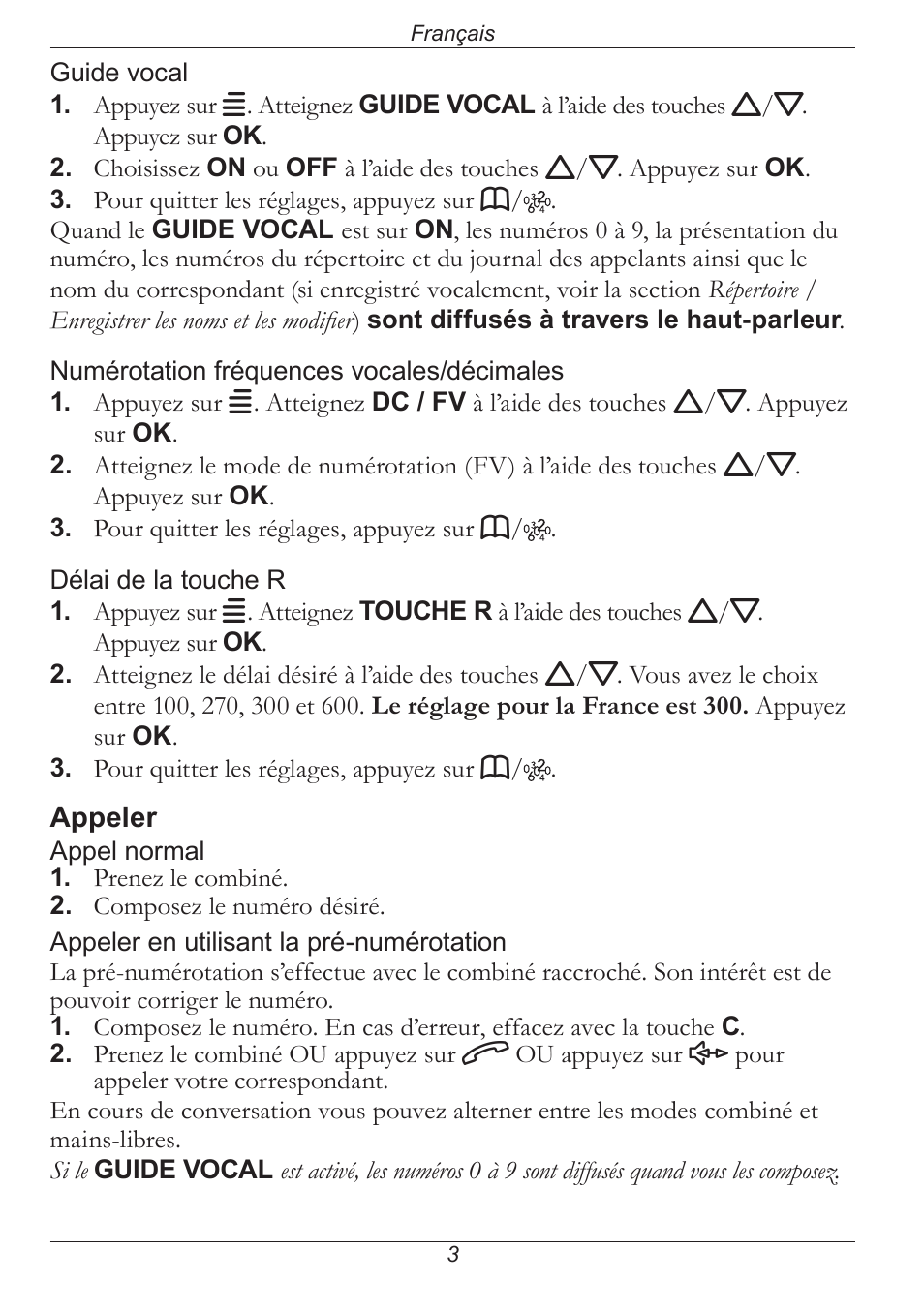 Doro PHONE 314C User Manual | Page 22 / 96