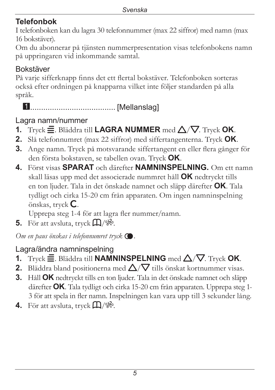 Doro PHONE 314C User Manual | Page 36 / 96