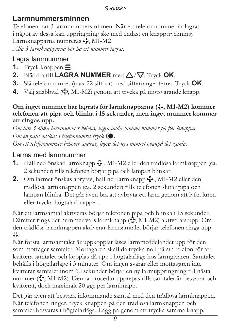 Doro PHONE 314C User Manual | Page 40 / 96