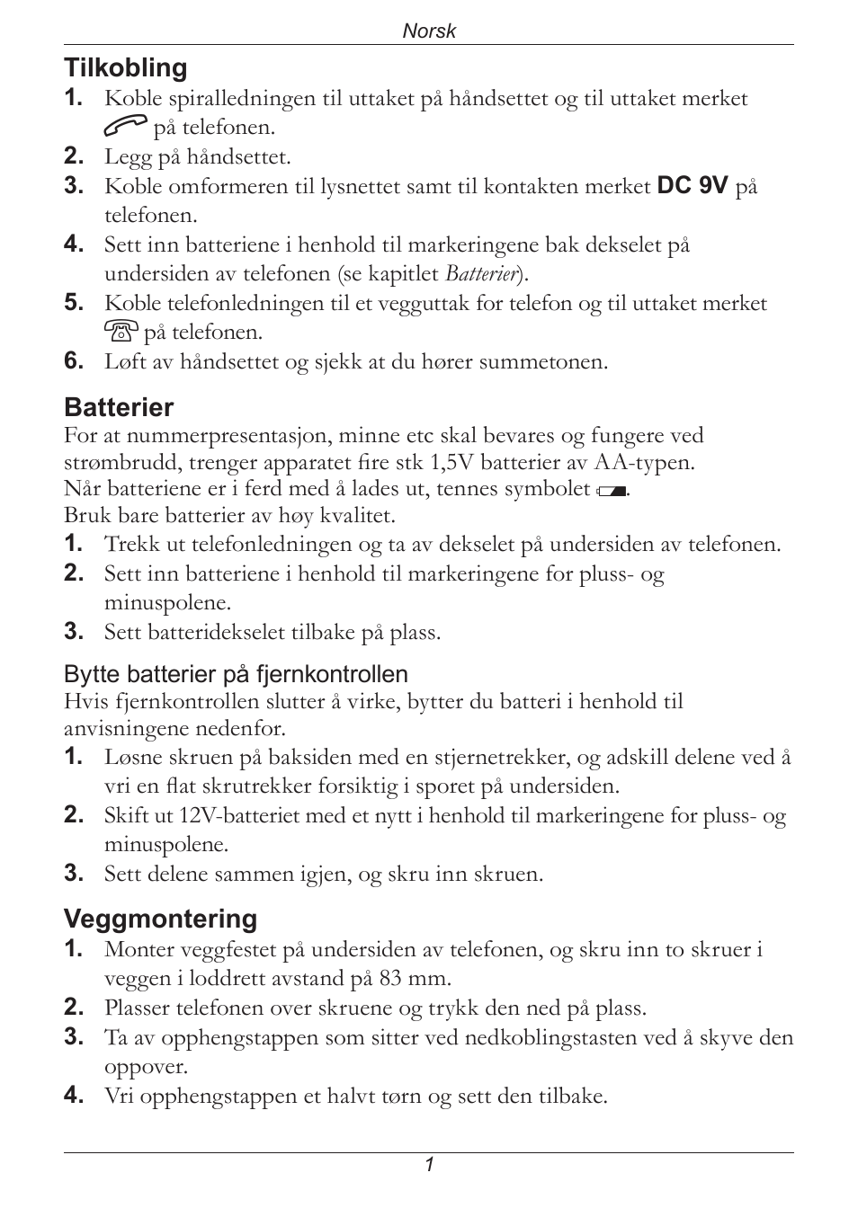 Doro PHONE 314C User Manual | Page 44 / 96