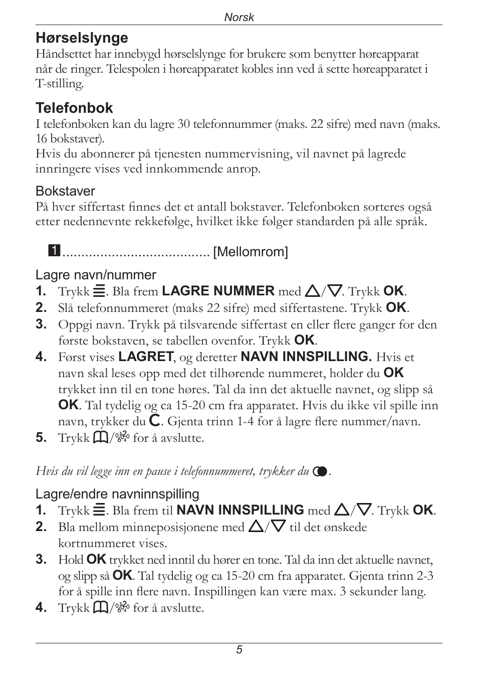Doro PHONE 314C User Manual | Page 48 / 96
