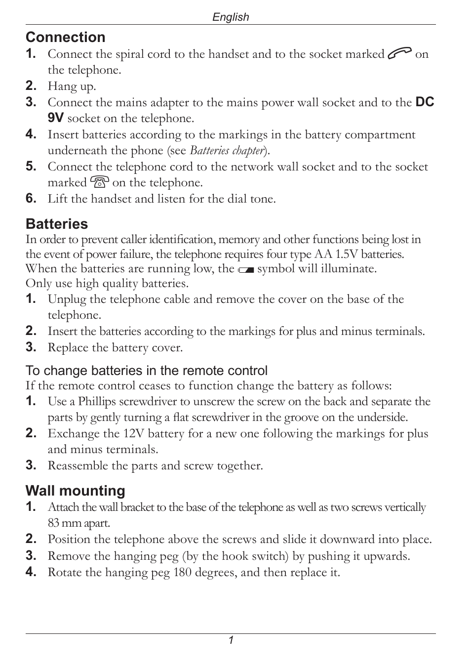 Doro PHONE 314C User Manual | Page 6 / 96
