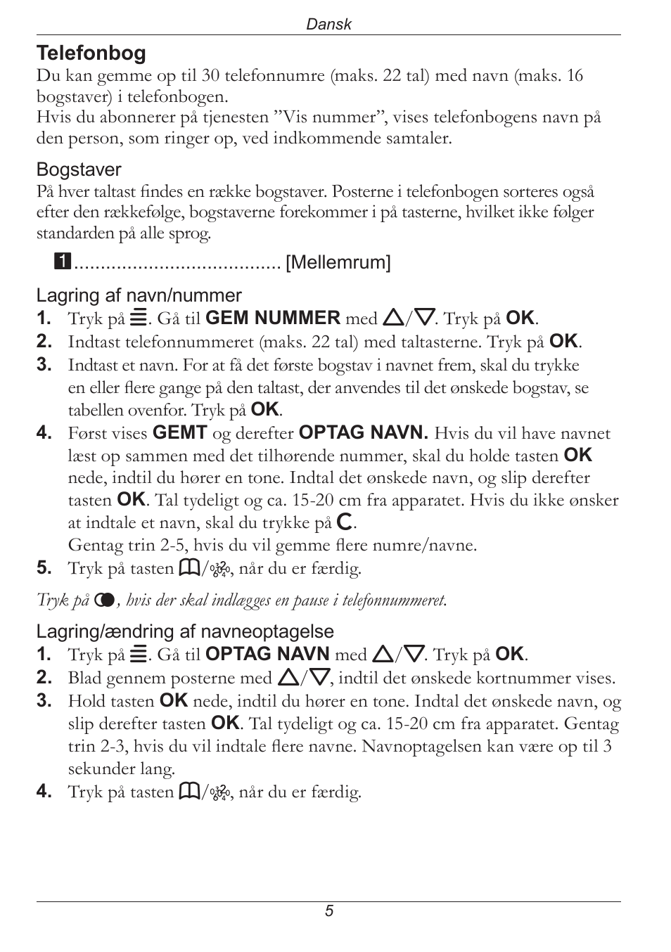 Doro PHONE 314C User Manual | Page 60 / 96