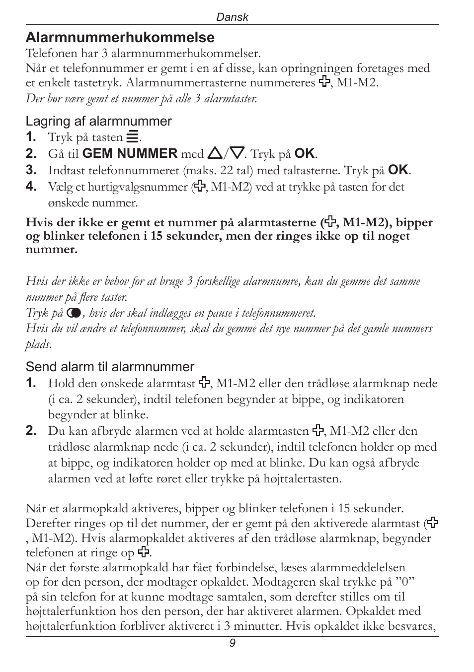 Doro PHONE 314C User Manual | Page 64 / 96