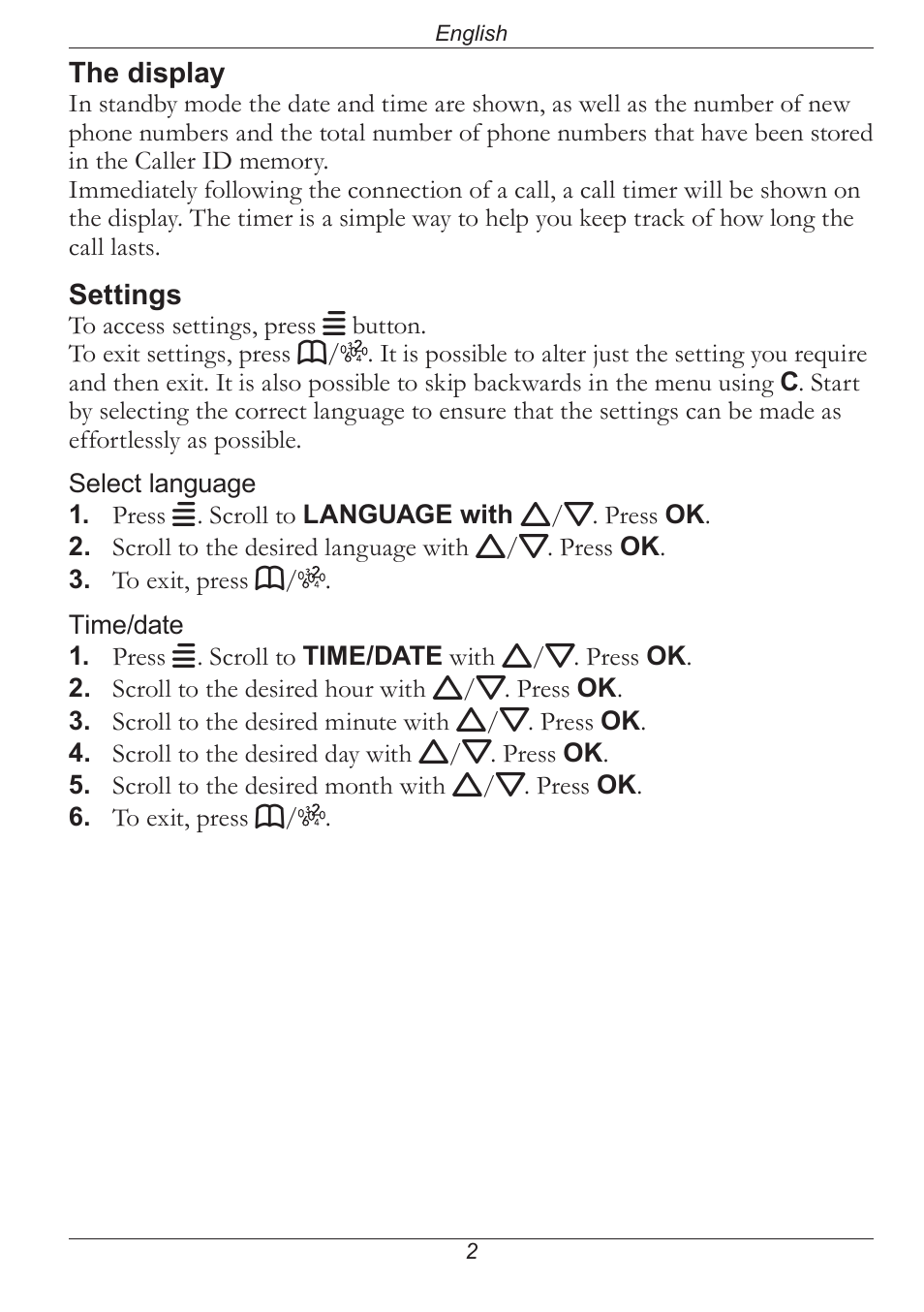 Doro PHONE 314C User Manual | Page 7 / 96