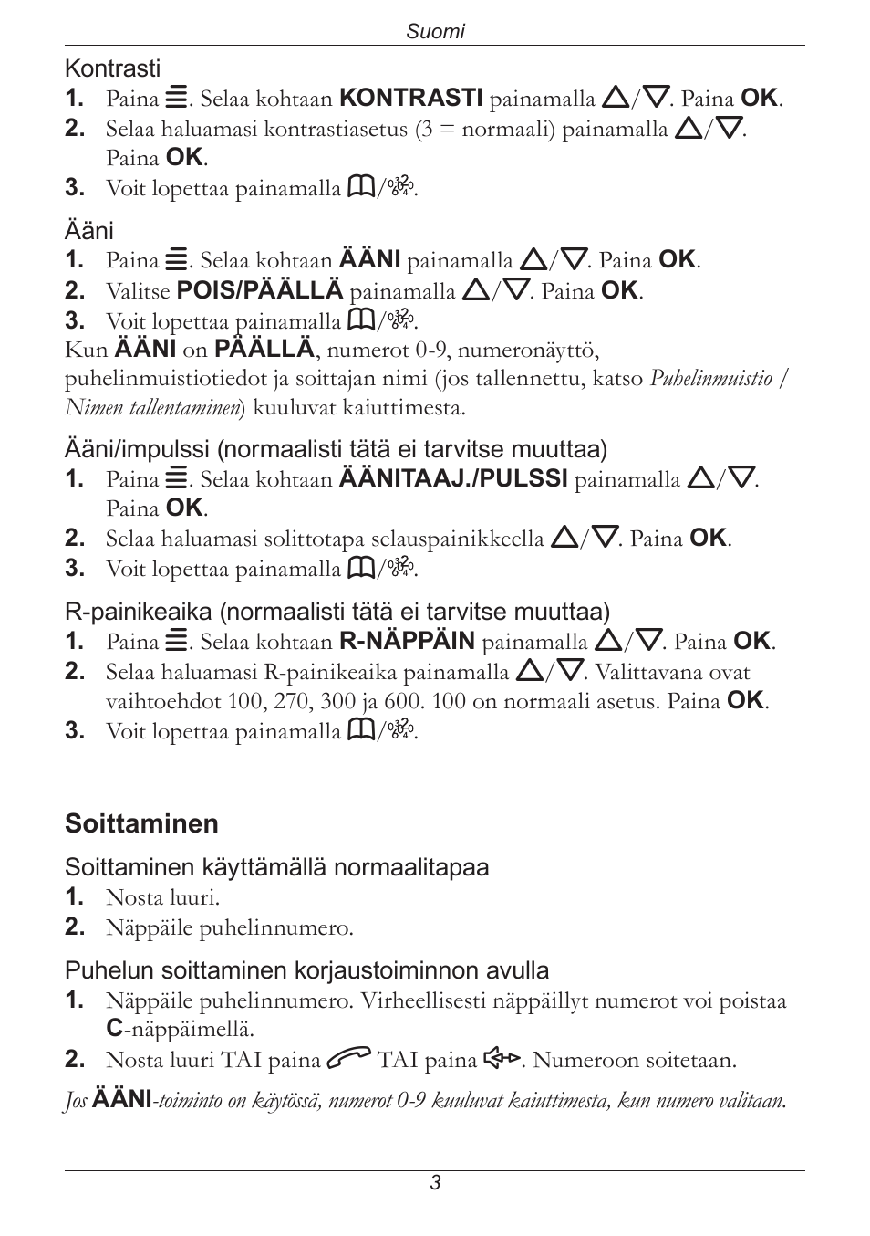 Doro PHONE 314C User Manual | Page 70 / 96