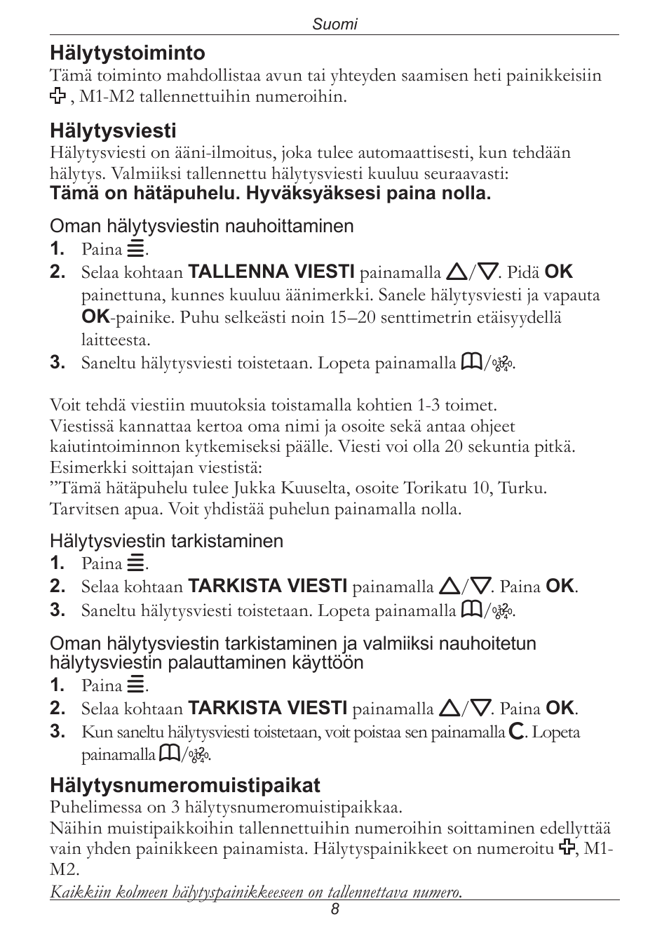 Doro PHONE 314C User Manual | Page 75 / 96
