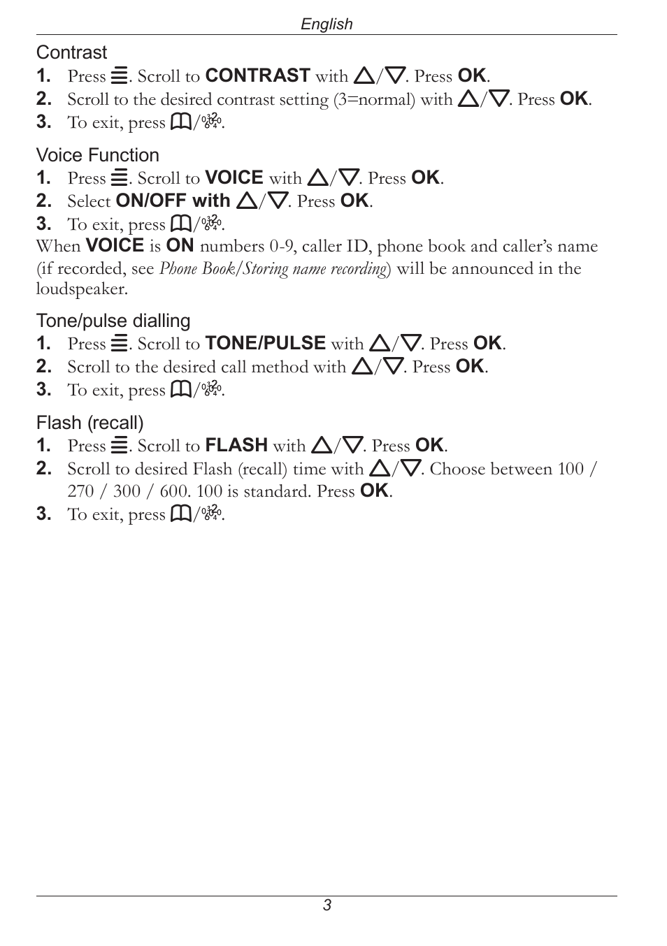 Doro PHONE 314C User Manual | Page 8 / 96
