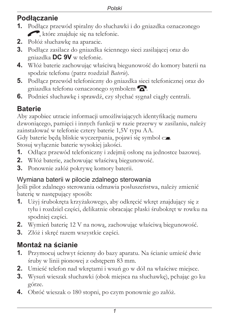 Doro PHONE 314C User Manual | Page 80 / 96