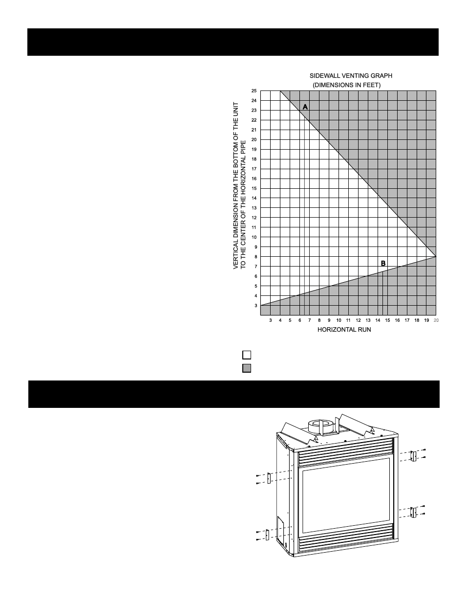 Venting fireplace installation | DVS -30-2 User Manual | Page 10 / 52