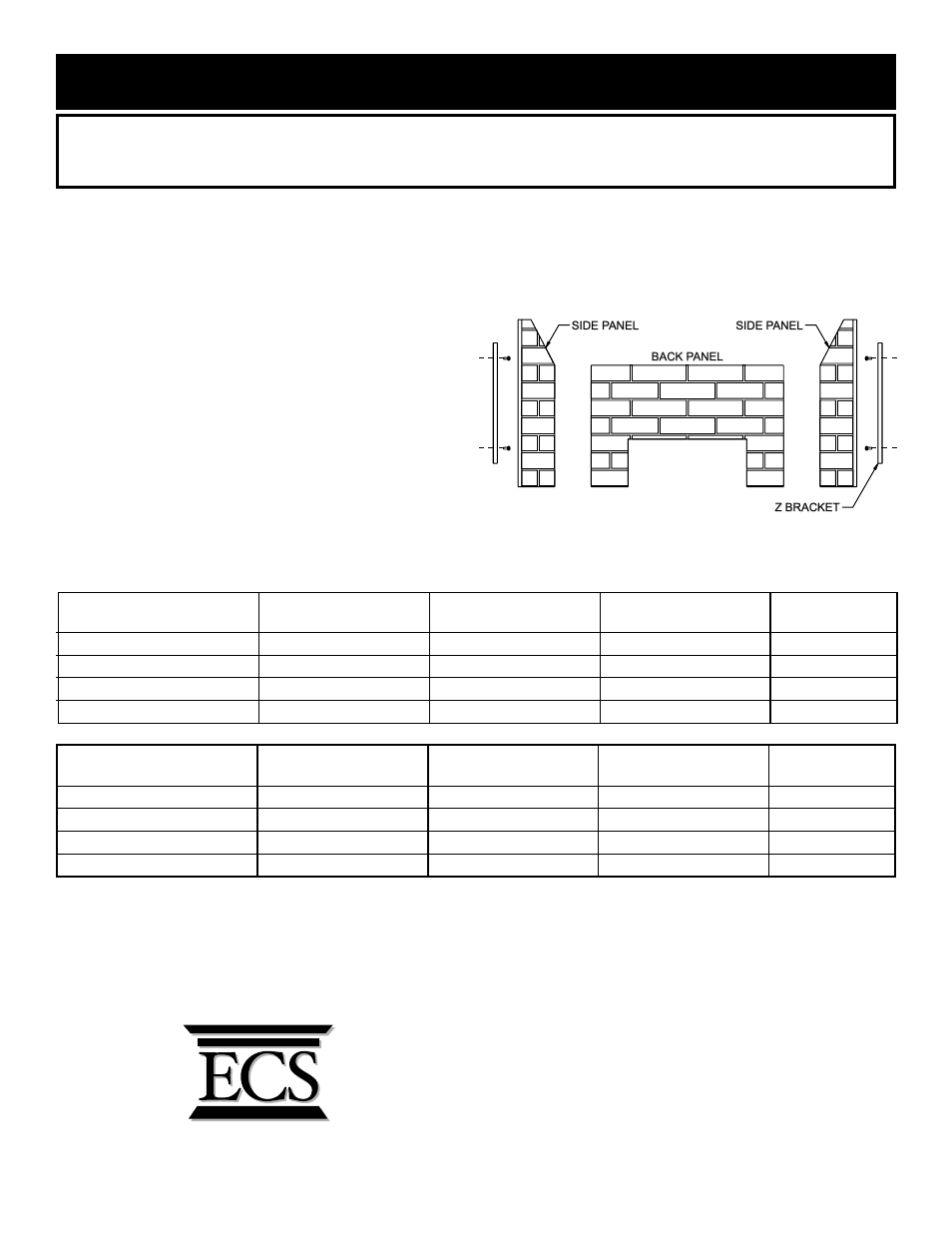 Optional brick liner installation instructions | DVS -30-2 User Manual | Page 52 / 52