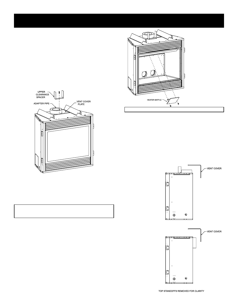 Fireplace component installation | DVS -30-2 User Manual | Page 7 / 52