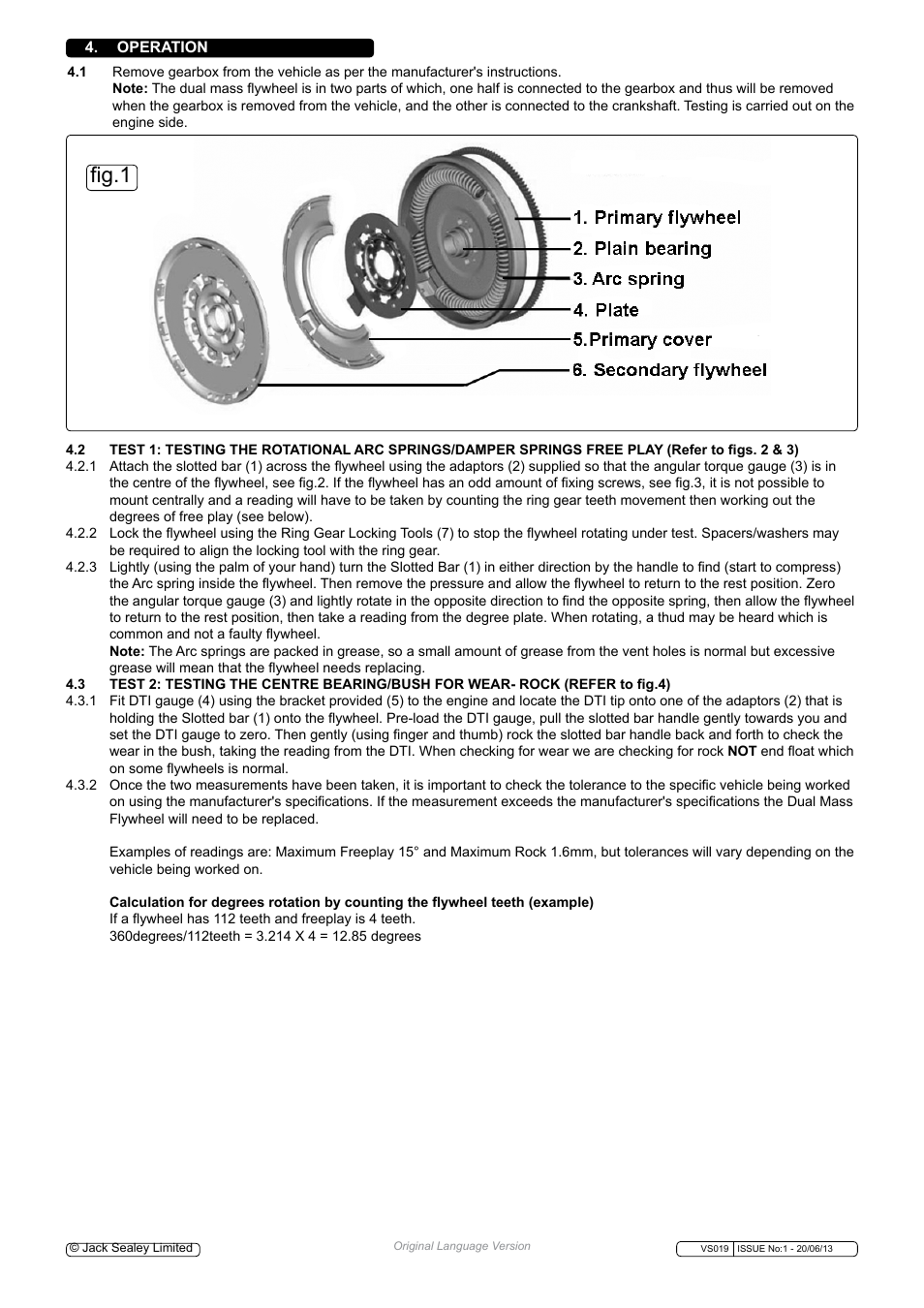 Fig.1 | Sealey VS019 User Manual | Page 2 / 3