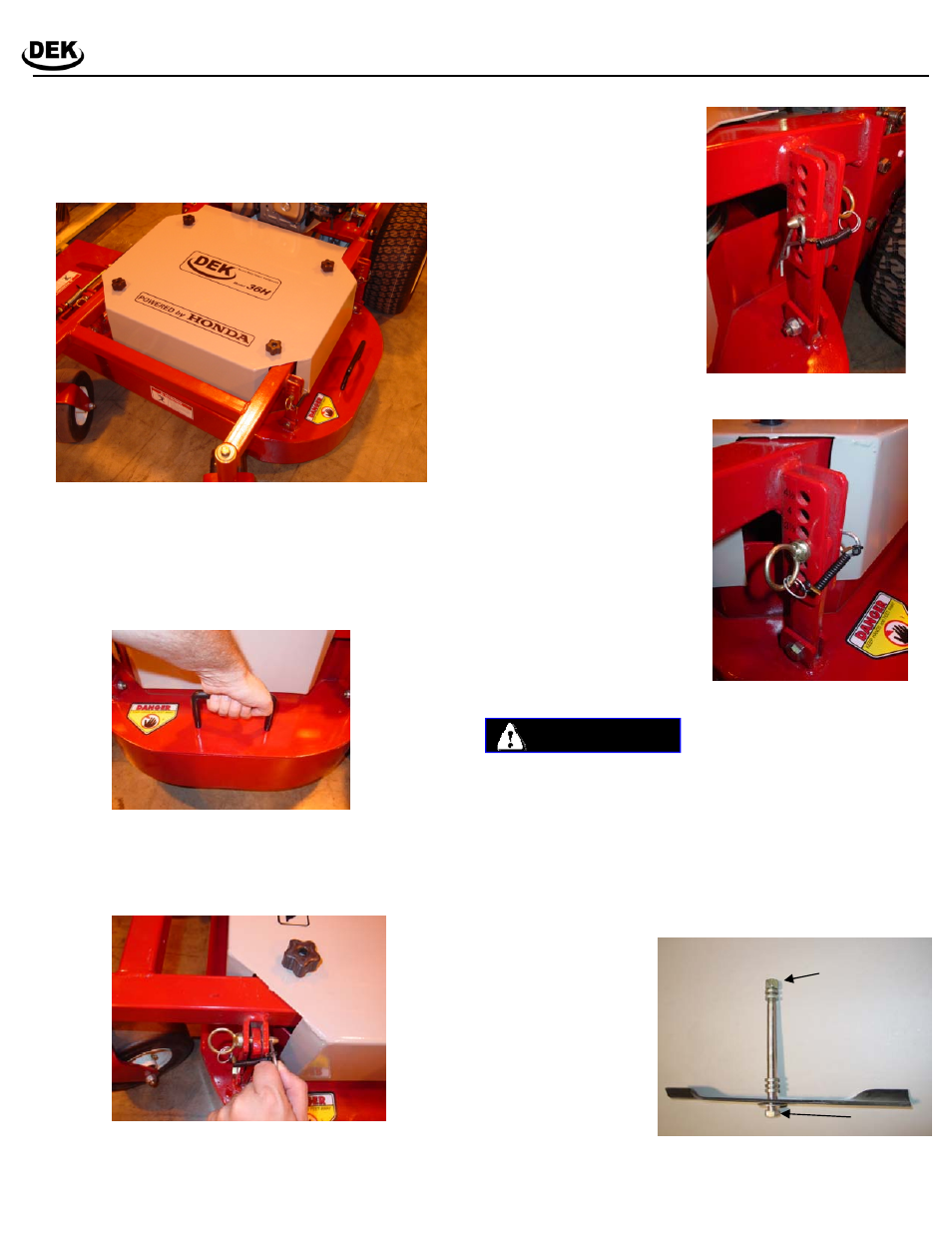 DEKPower 36HX User Manual | Page 14 / 21
