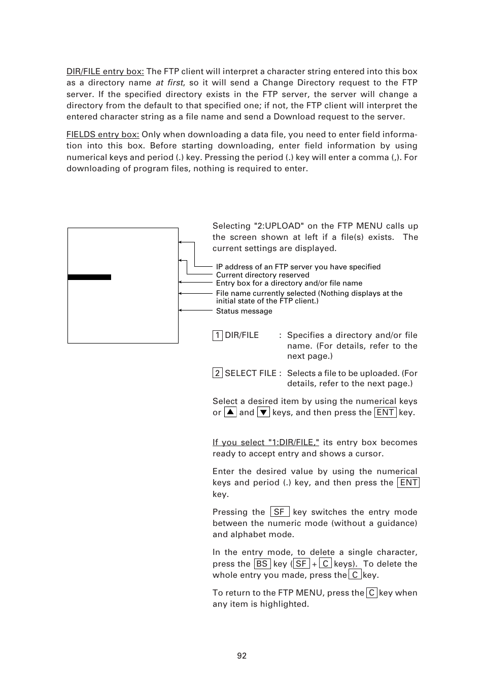 2] uploading by ftp | Denso BHT-7500 User Manual | Page 112 / 217