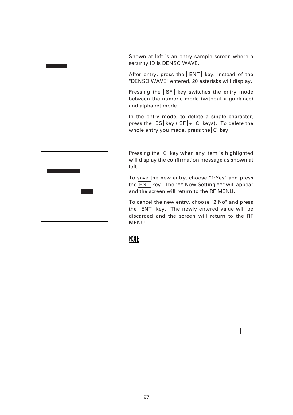 Denso BHT-7500 User Manual | Page 117 / 217