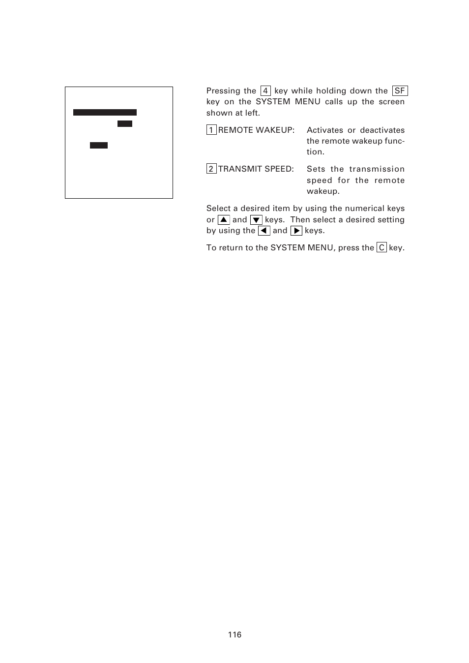 11 ] setting the remote wakeup | Denso BHT-7500 User Manual | Page 136 / 217