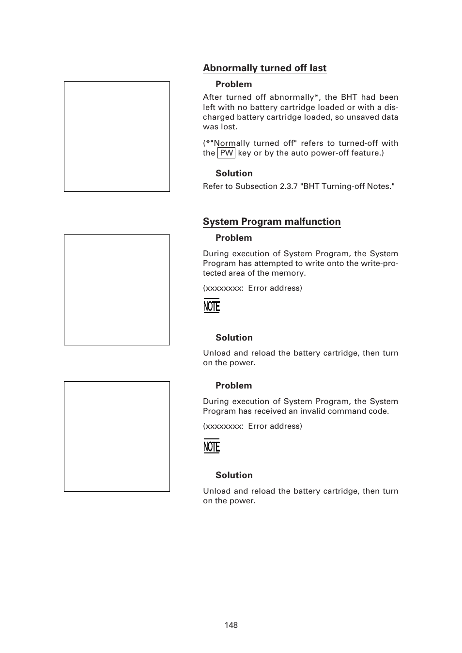 Denso BHT-7500 User Manual | Page 168 / 217