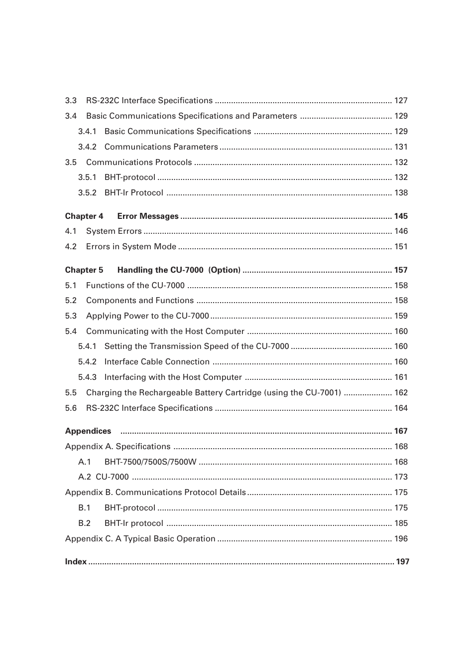 Denso BHT-7500 User Manual | Page 19 / 217